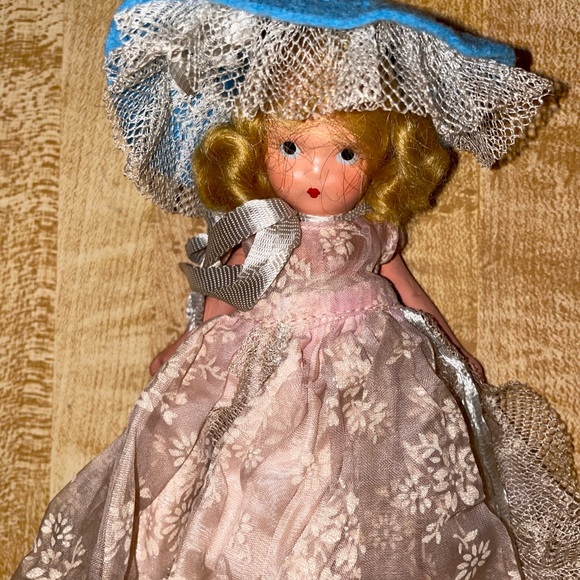 Nancy Ann Storybook Doll ~ #58 Western Miss Bisque PT JT 5.5" - Picture 1 of 5